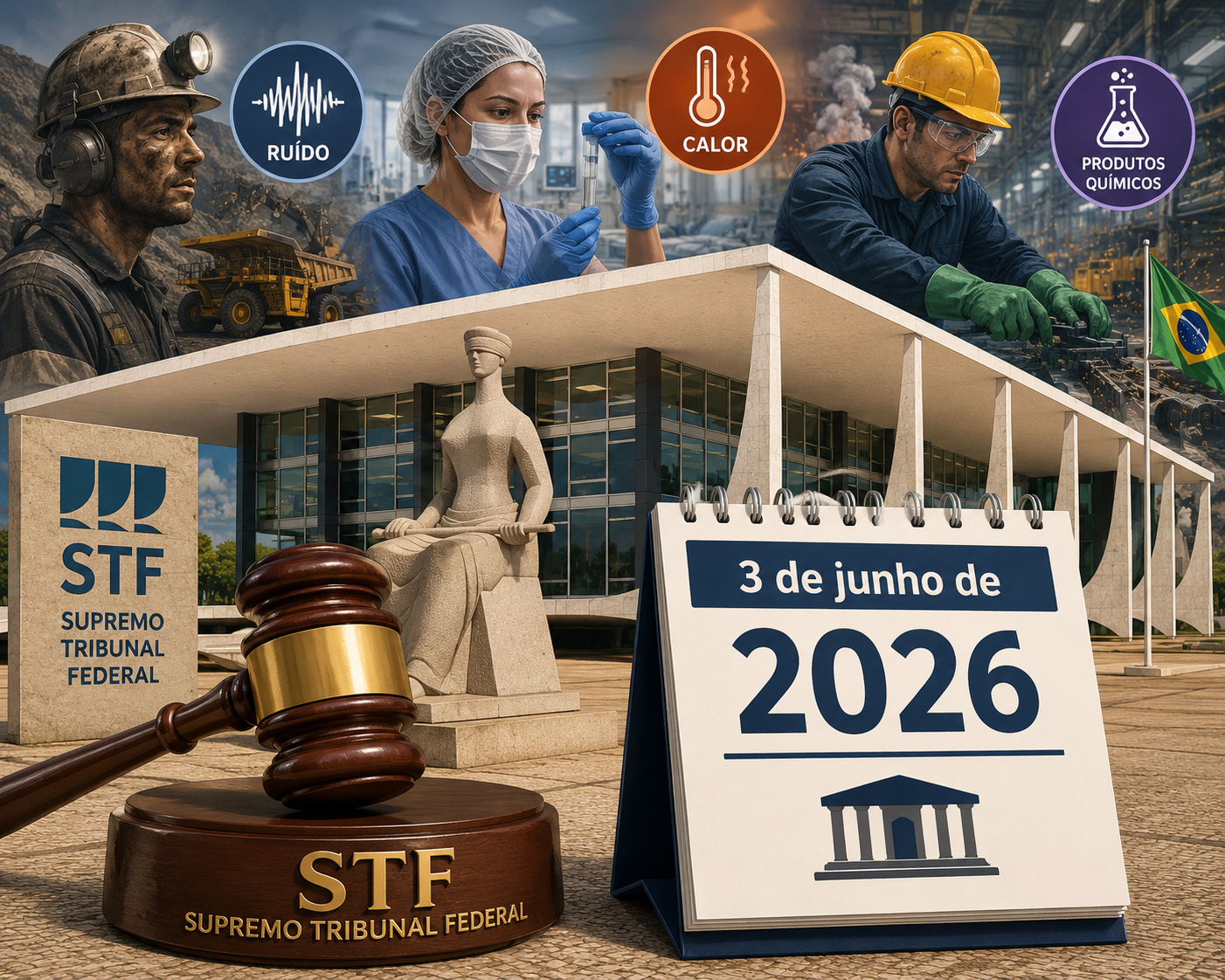 decisão do STF sobre aposentadoria especial em 3 de junho de 2026 derrubando idade mínima